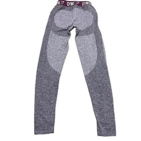 Gymshark gray leggings size M A560 - Picture 4 of 4